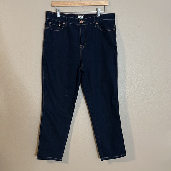 Levi’s 512 perfectly slimming ankle pencil jeans Size 16 - Picture 3 of 10